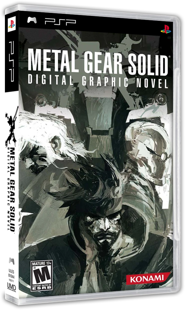 Metal Gear Solid Digital Graphic Novel box art