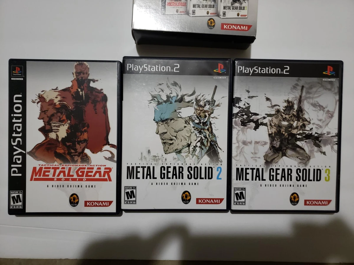 Metal Gear Solid Essential Collection box art
