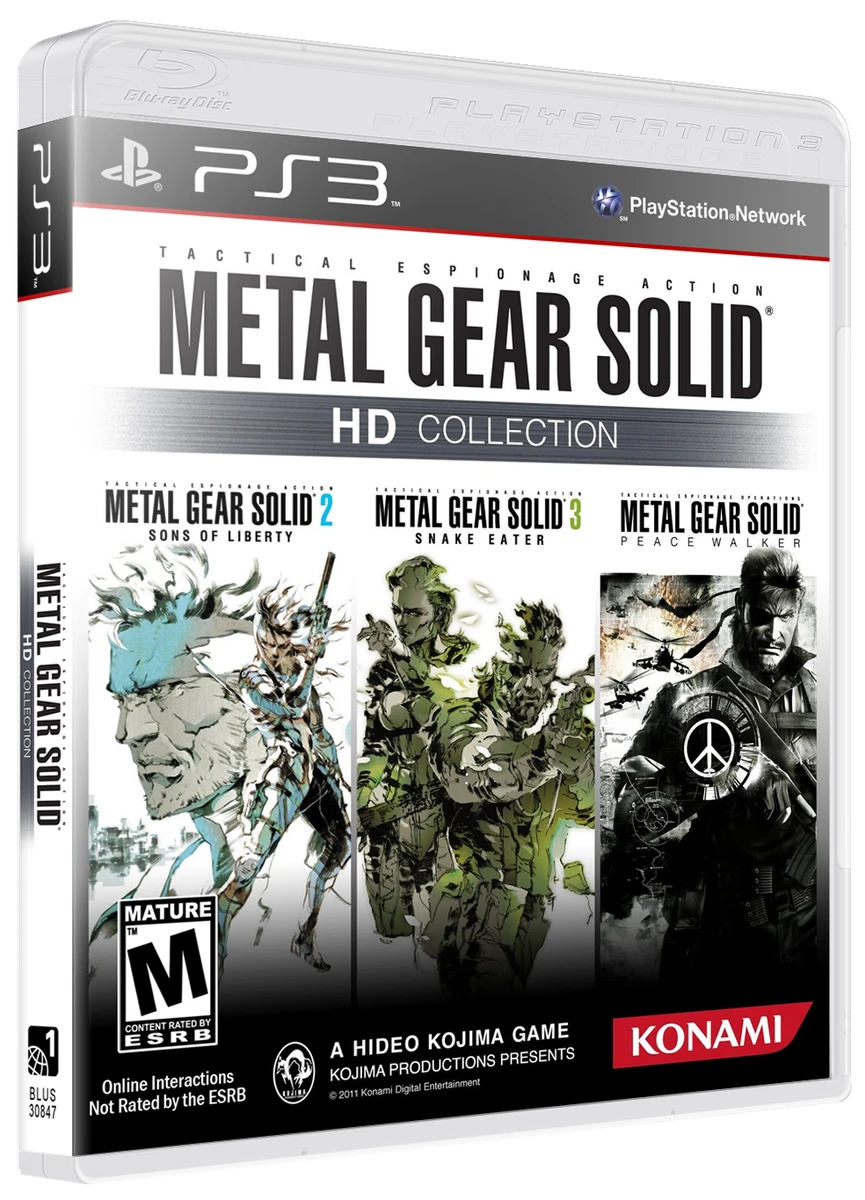 Metal Gear Solid HD Collection box art