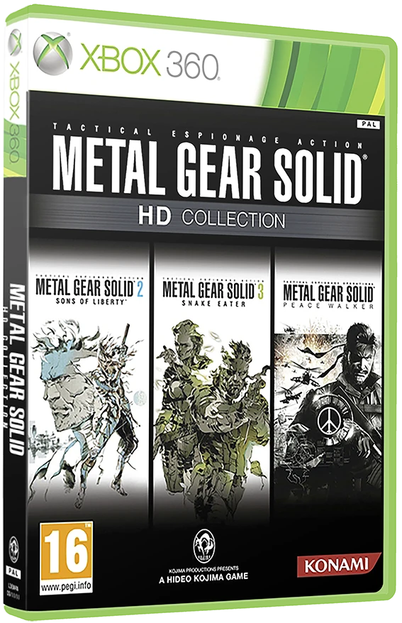 Metal Gear Solid HD Collection box art