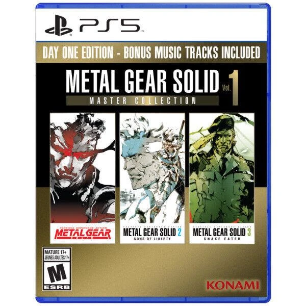 Metal Gear Solid: Master Collection Vol. 1 [Day One] box art