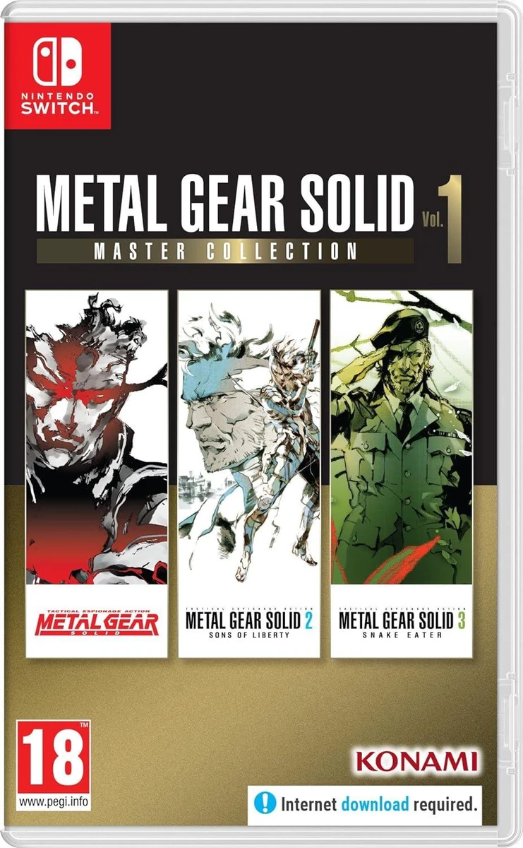 Metal Gear Solid Master Collection Vol. 1 box art