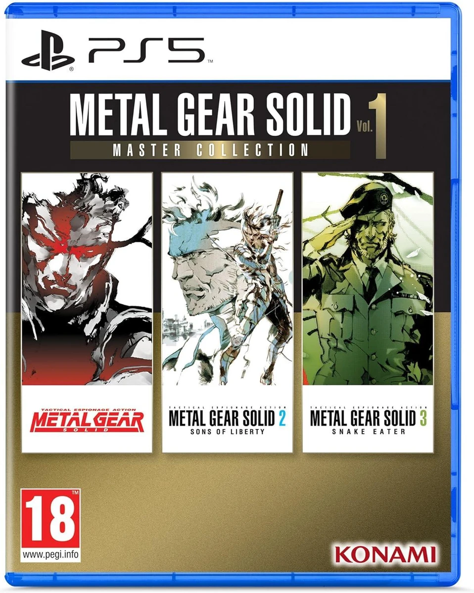 Metal Gear Solid: Master Collection Vol. 1 box art