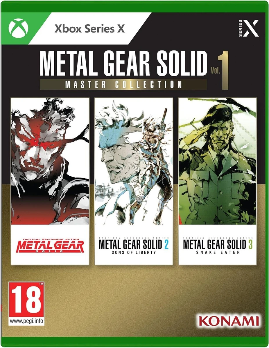 Metal Gear Solid Master Collection Vol. 1 box art