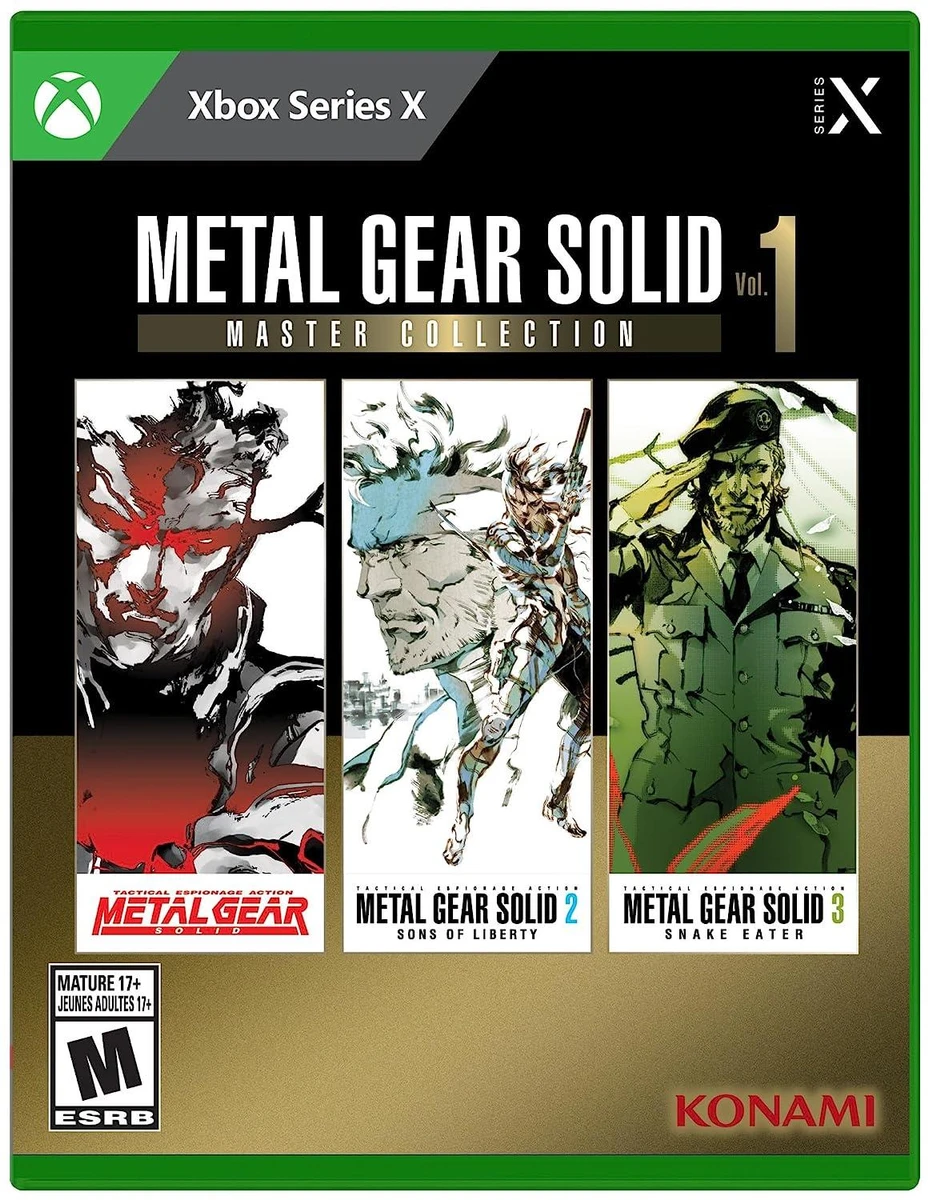 Metal Gear Solid: Master Collection Vol. 1 box art