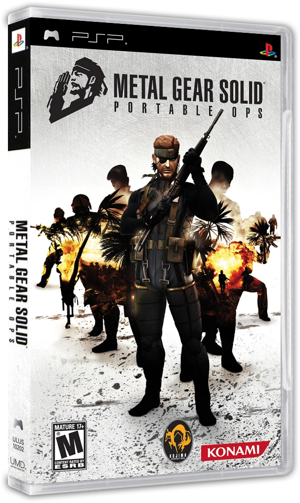 Metal Gear Solid: Portable Ops box art