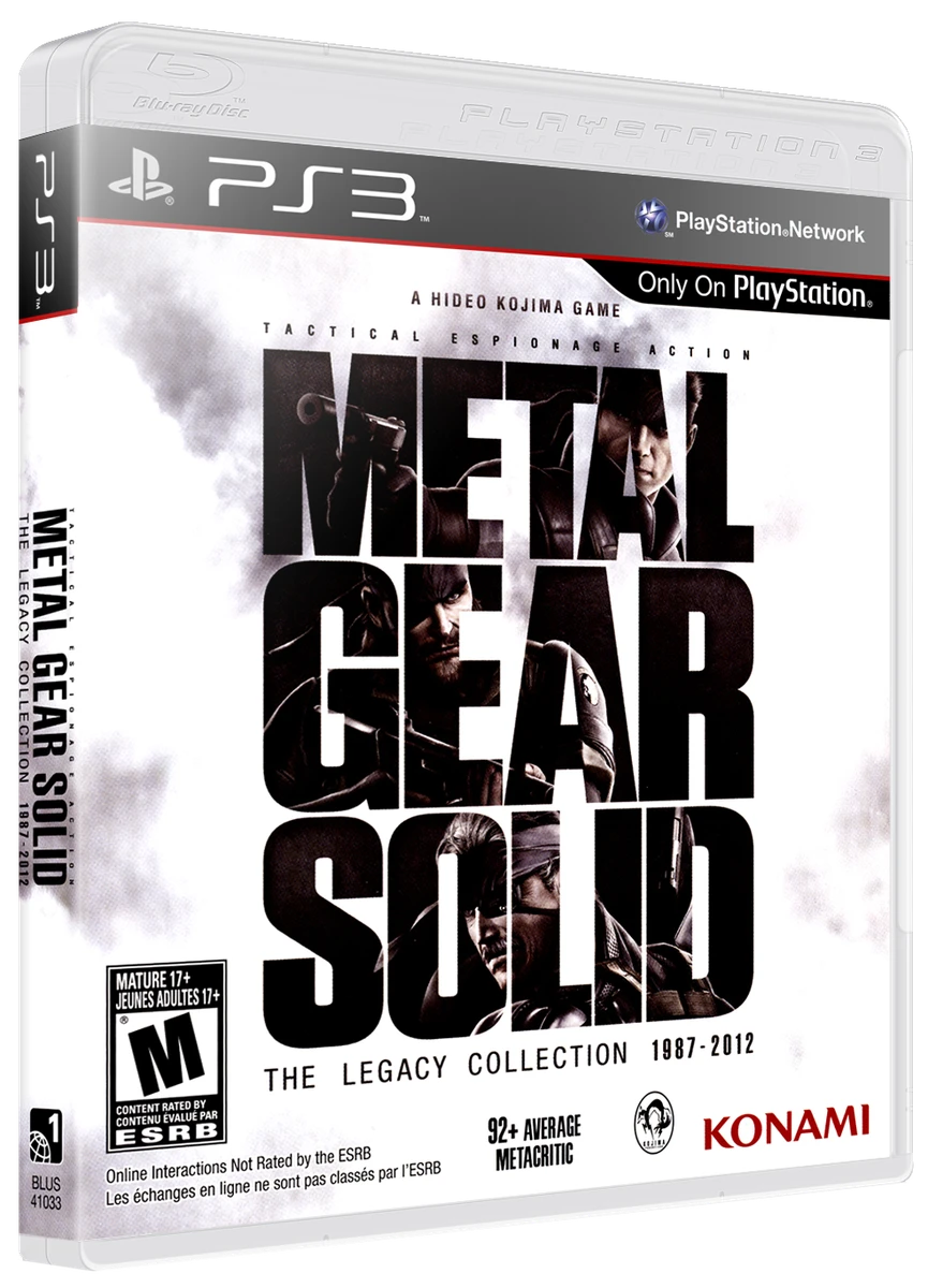 Metal Gear Solid: The Legacy Collection [Artbook Bundle] box art