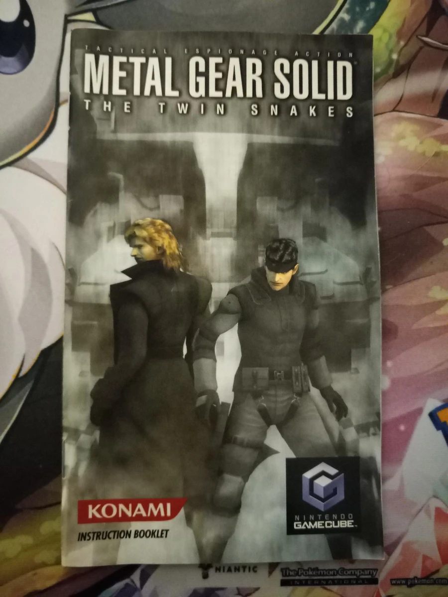 Metal Gear Solid Twin Snakes box art