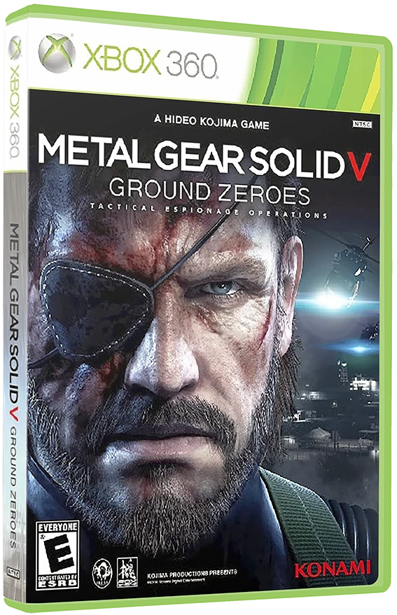 Metal Gear Solid V: Ground Zeroes box art