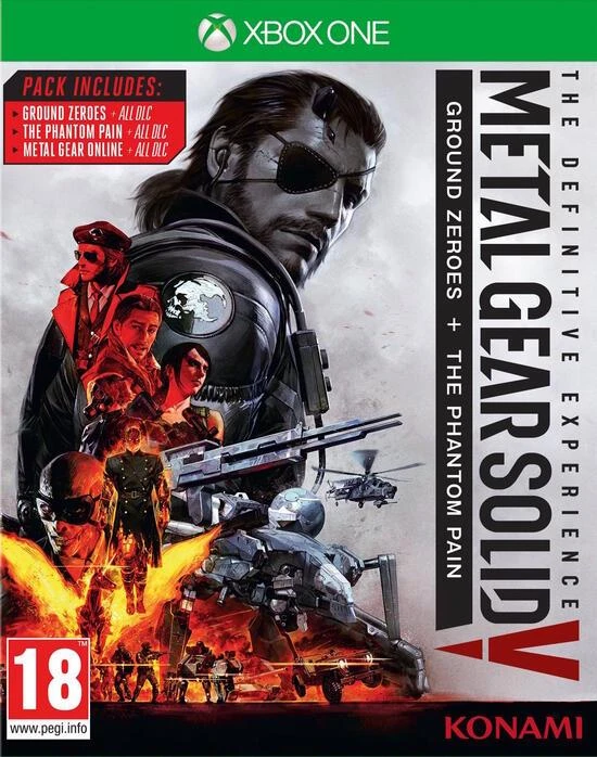Metal Gear Solid V The Definitive Experience box art