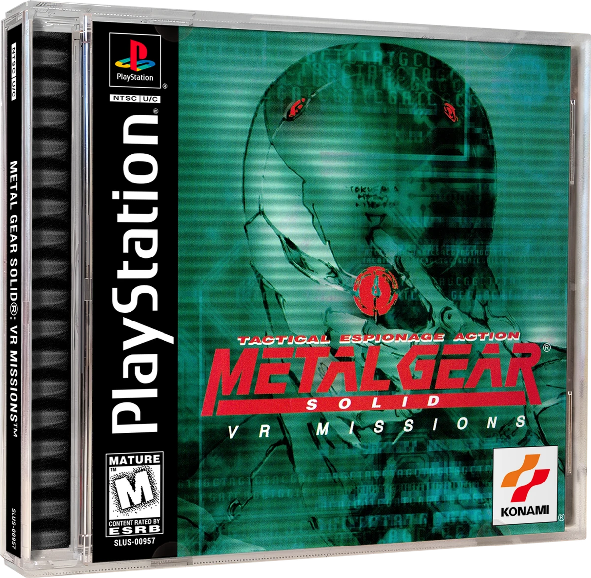 Metal Gear Solid VR Missions box art
