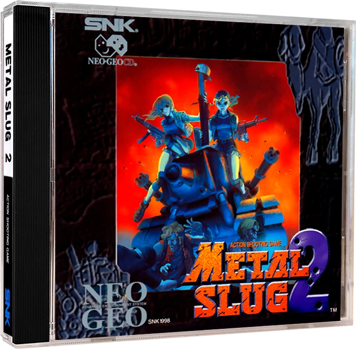 Metal Slug 2 box art