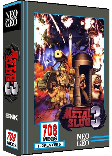Metal Slug 3 box art