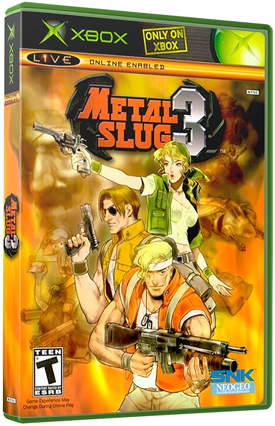 Metal Slug 3 box art