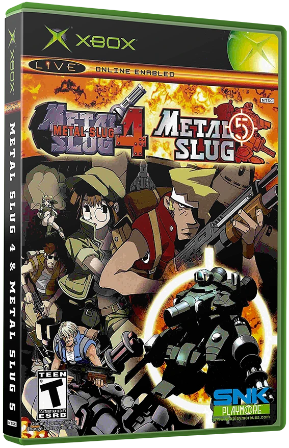 Metal Slug 4 & 5 box art