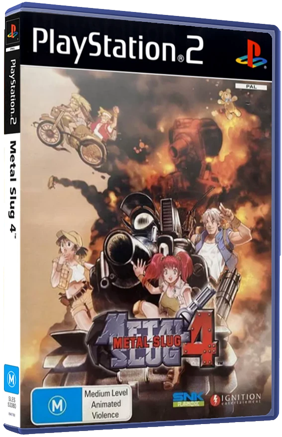 Metal Slug 4 box art