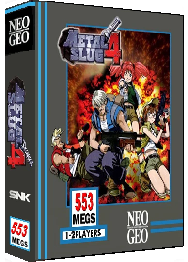 Metal Slug 4 box art