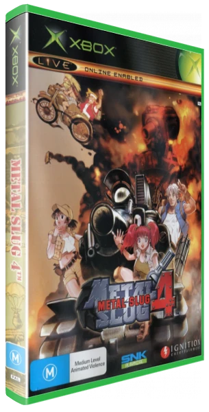Metal Slug 4 box art