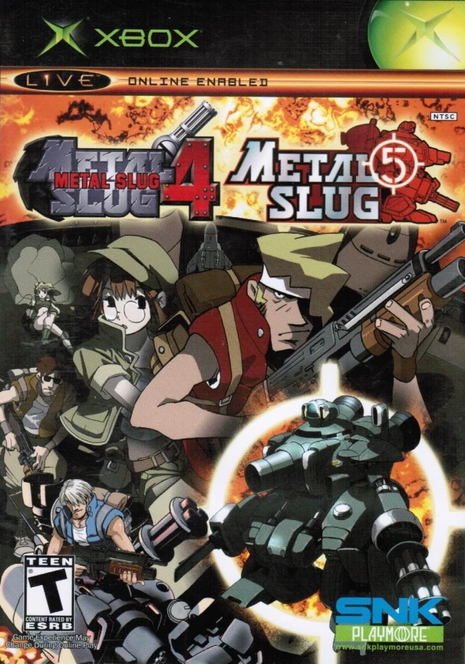 Metal Slug 5 box art