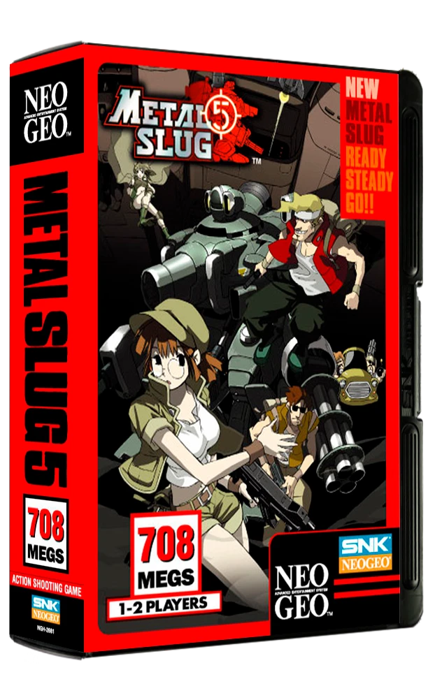 Metal Slug 5 box art