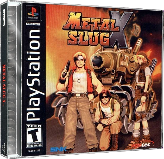 Metal Slug X box art