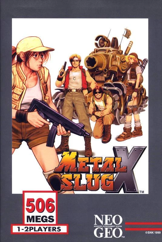 Metal Slug X box art