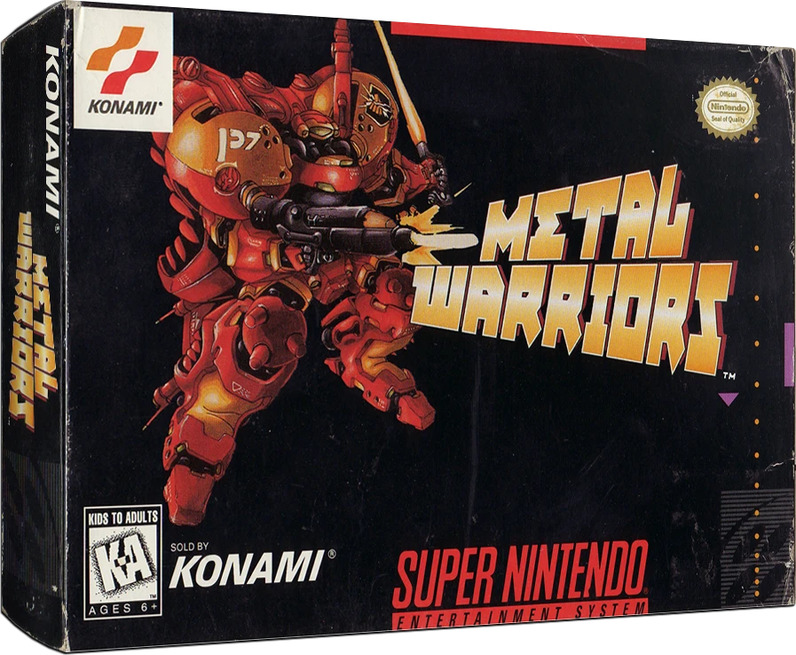 Metal Warriors box art