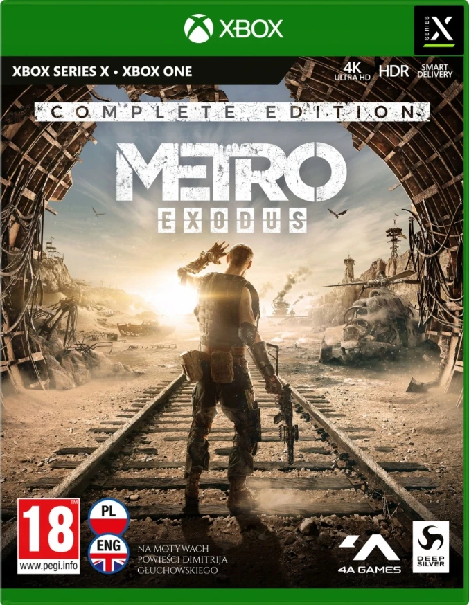 Metro Exodus Complete Edition box art