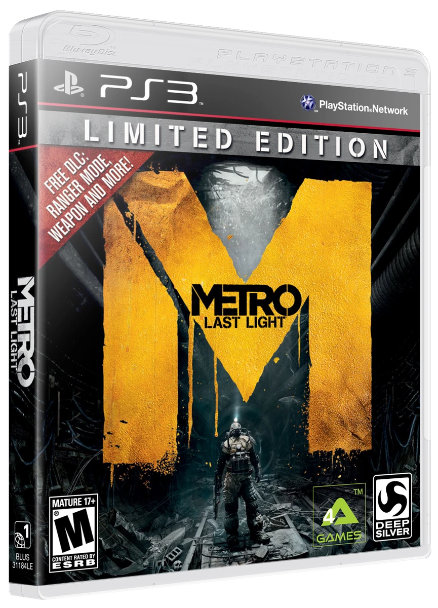 Metro: Last Light box art