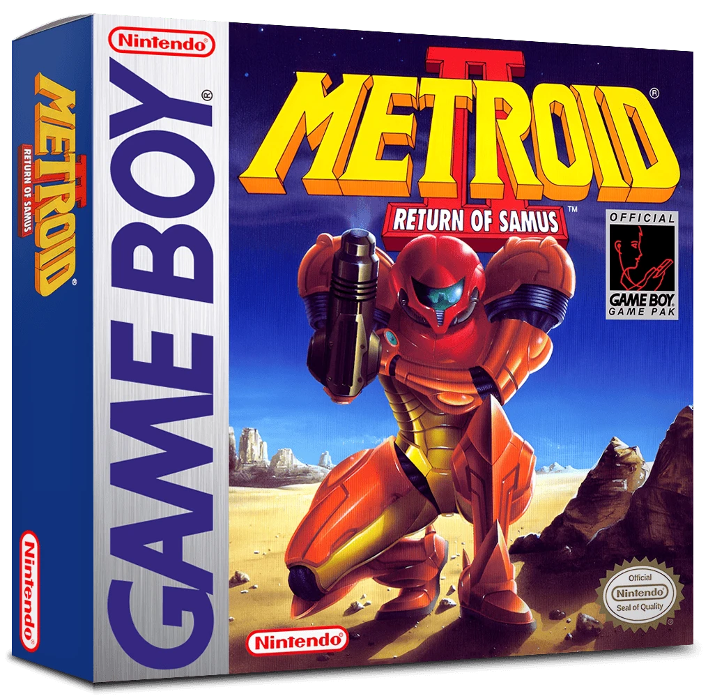 Metroid 2 Return of Samus box art