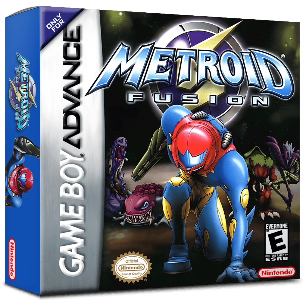 Metroid Fusion box art