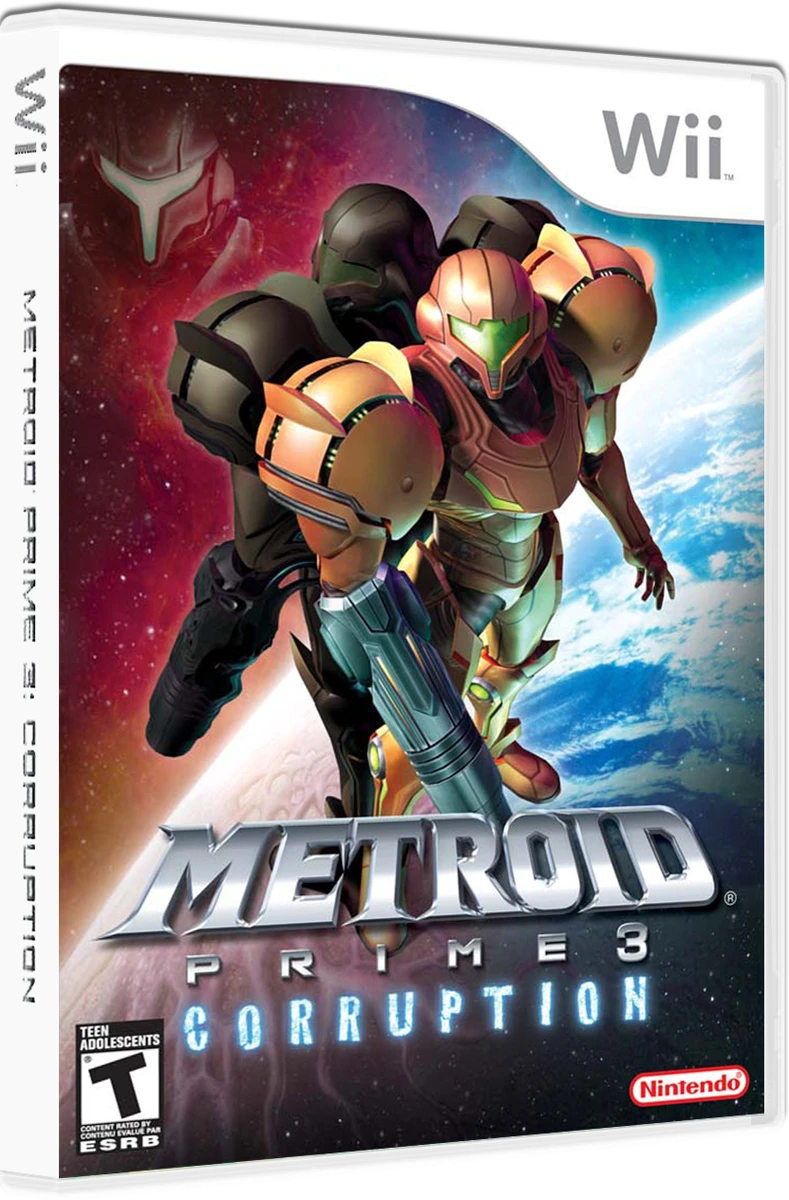Metroid Prime 3: Corruption box art