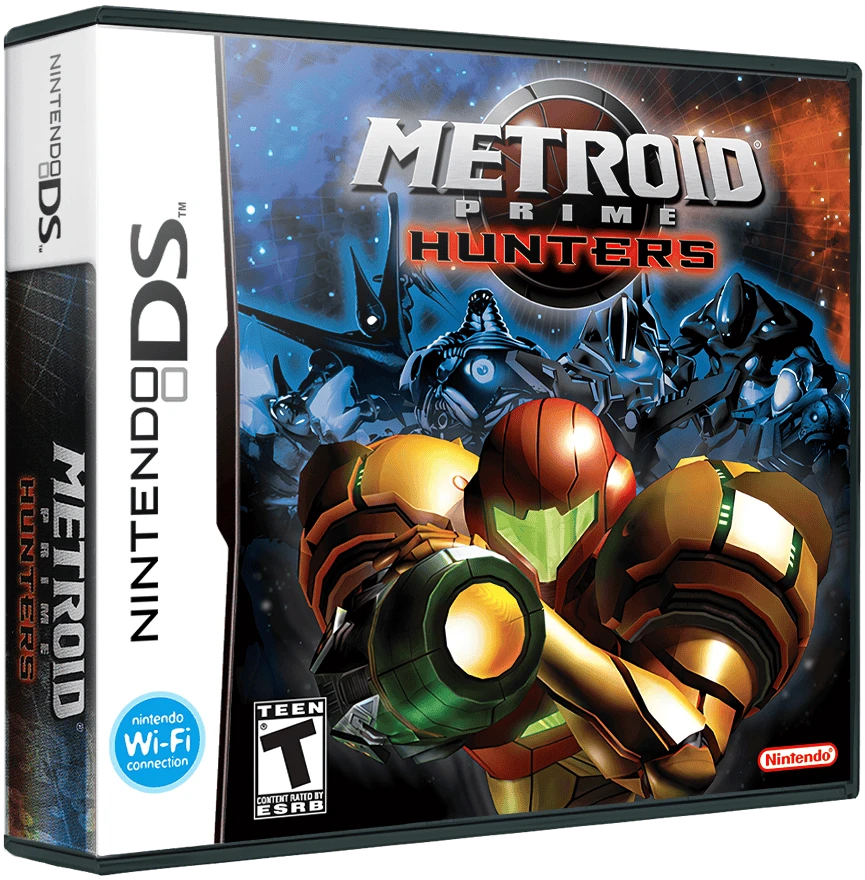 Metroid Prime Hunters box art