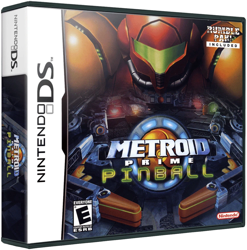 Metroid Prime Pinball box art
