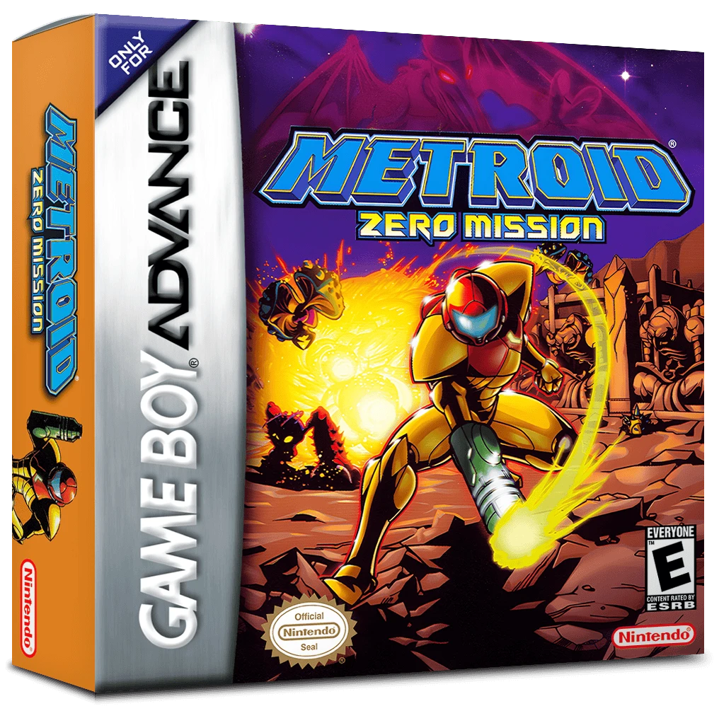 Metroid Zero Mission [Not for Resale] box art