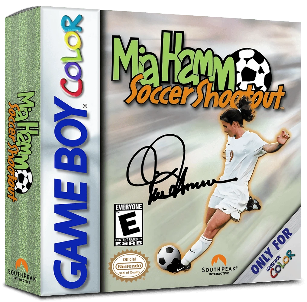 Mia Hamm Soccer Shootout box art