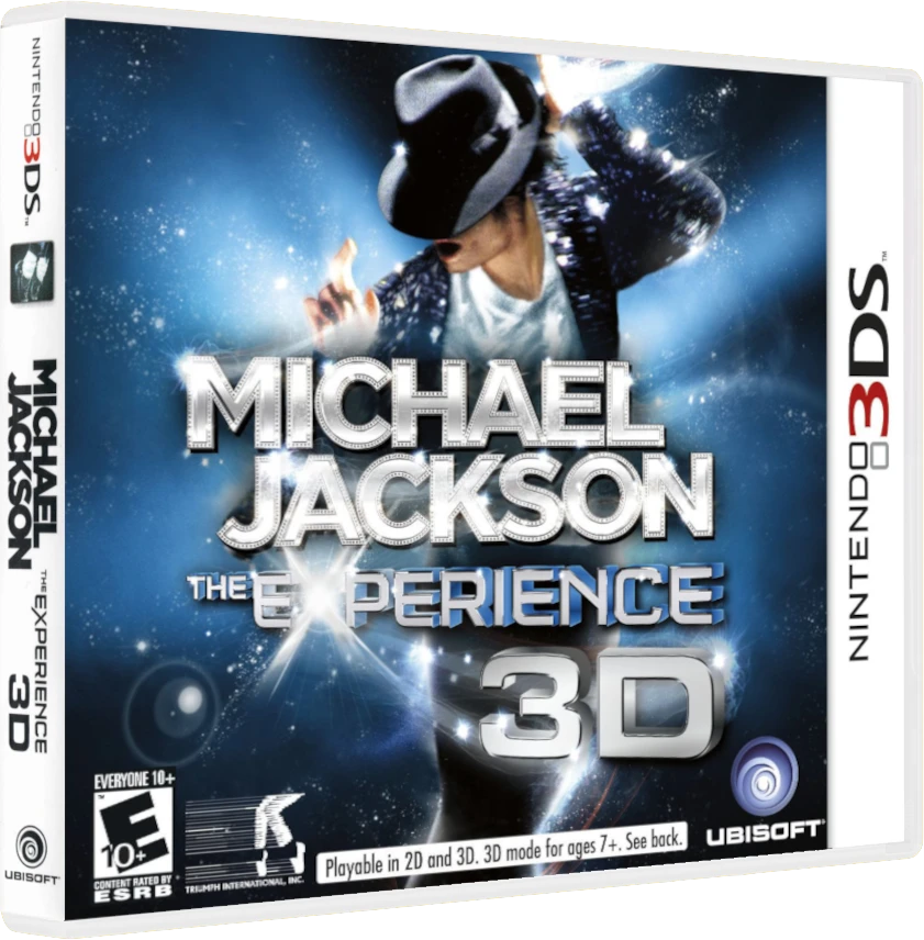 Michael Jackson: The Experience 3D box art