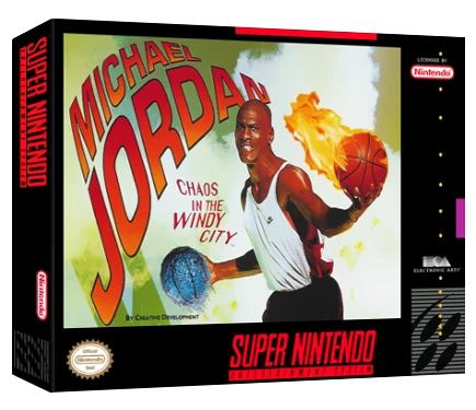 Michael Jordan Chaos in the Windy City box art