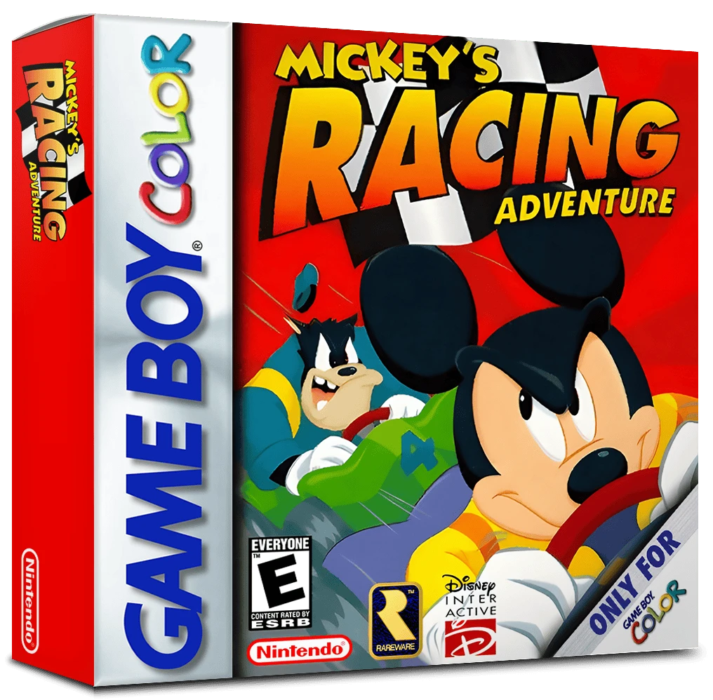 Mickey's Racing Adventure box art