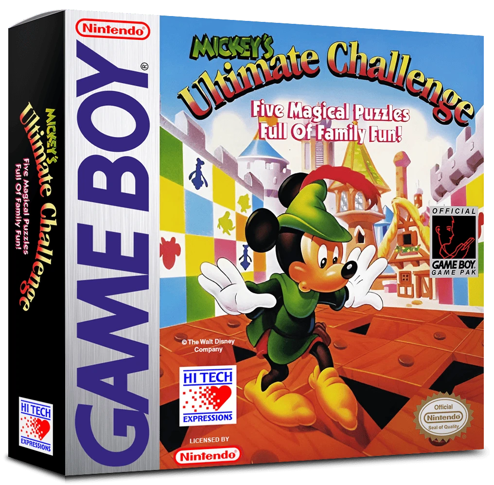 Mickey's Ultimate Challenge box art