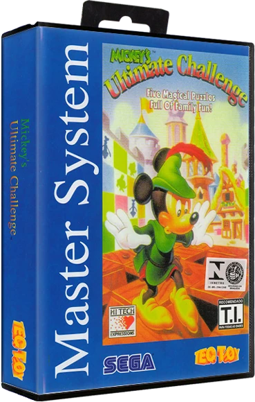 Mickey's Ultimate Challenge box art
