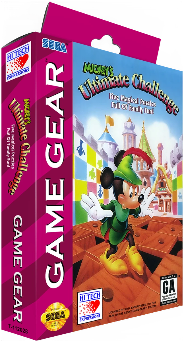 Mickey's Ultimate Challenge box art