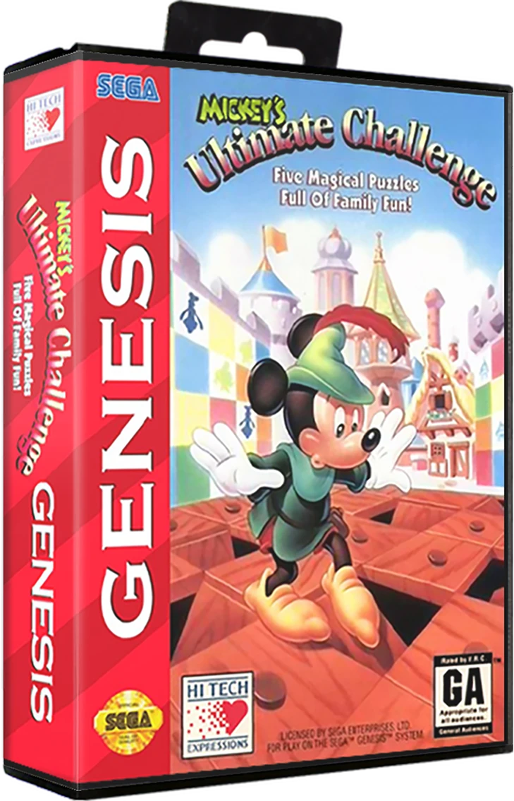 Mickey's Ultimate Challenge box art