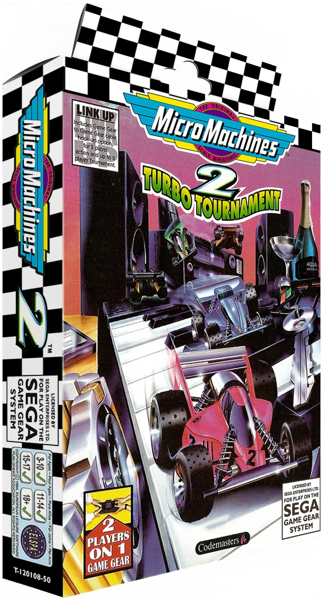 Micro Machines 2 Turbo Tournament box art