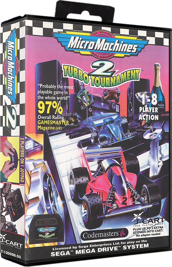 Micro Machines 2: Turbo Tournament box art