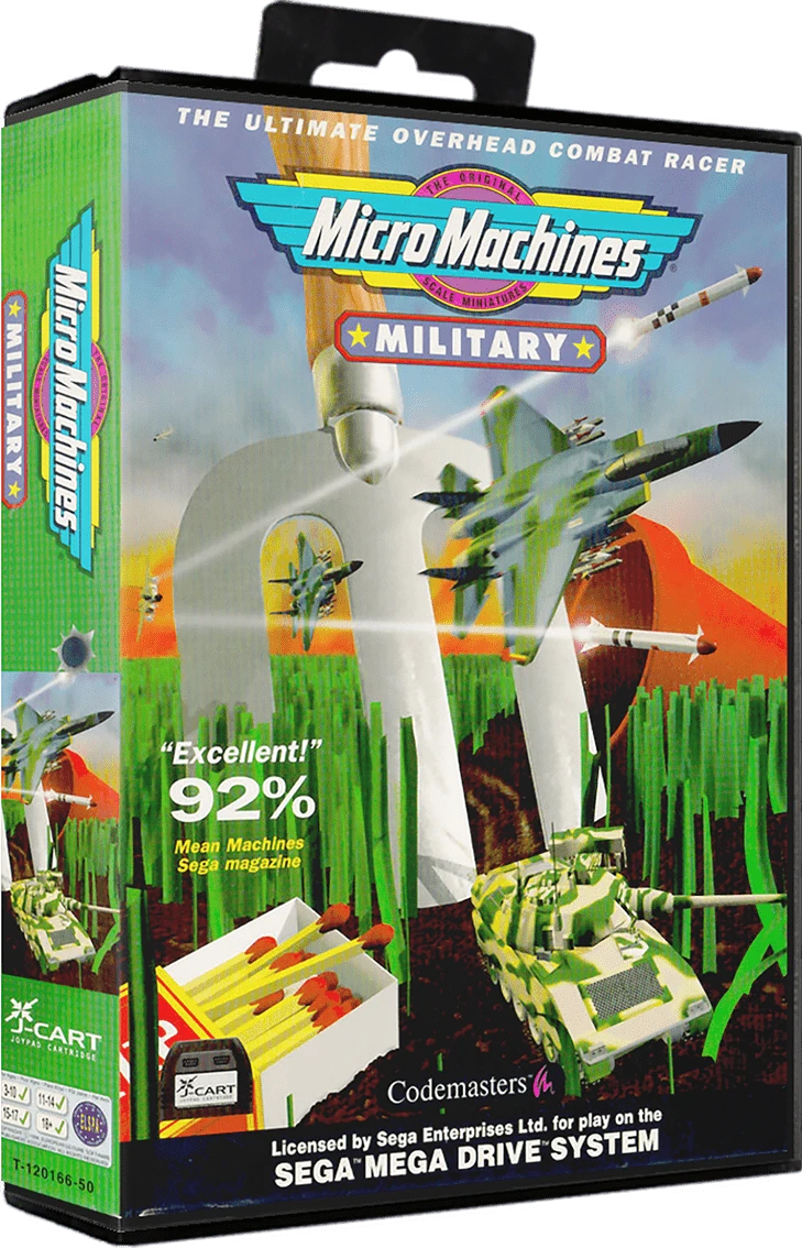 Micro Machines Military box art