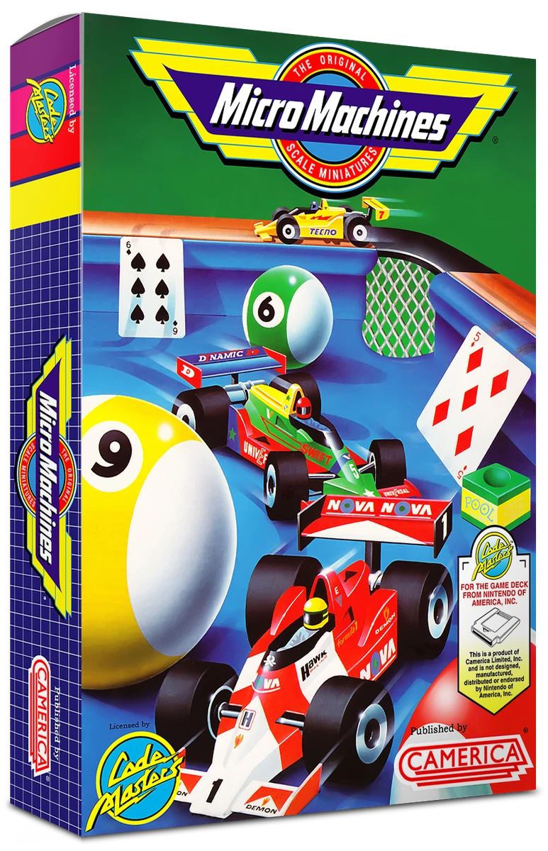 Micro Machines box art