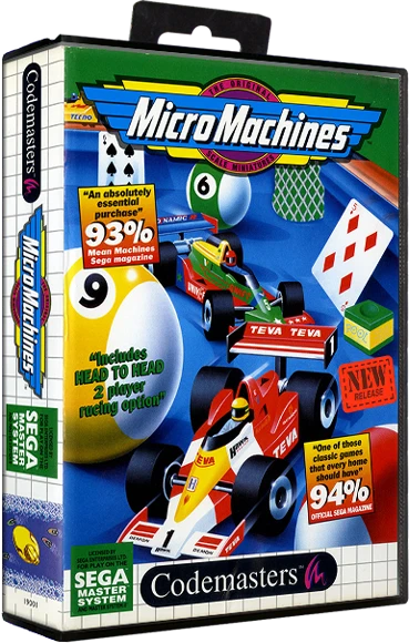 Micro Machines box art