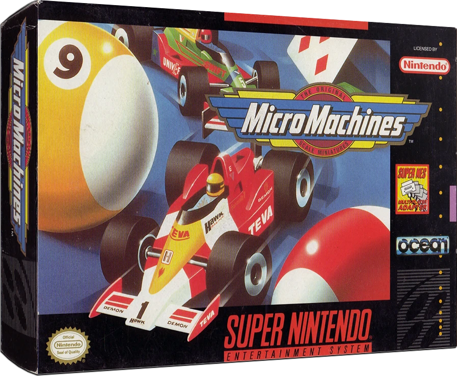 Micro Machines box art