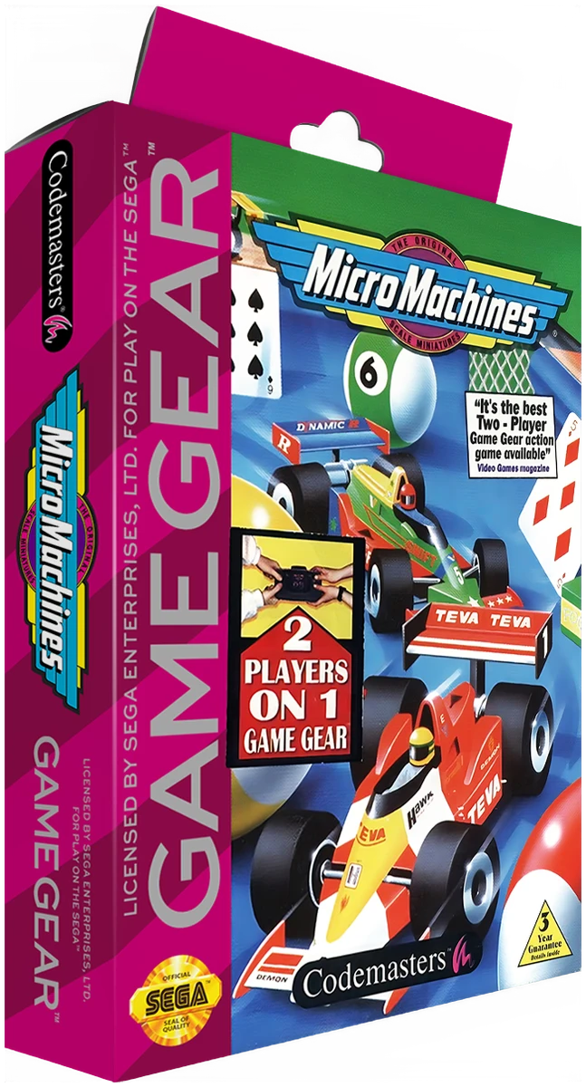 Micro Machines box art